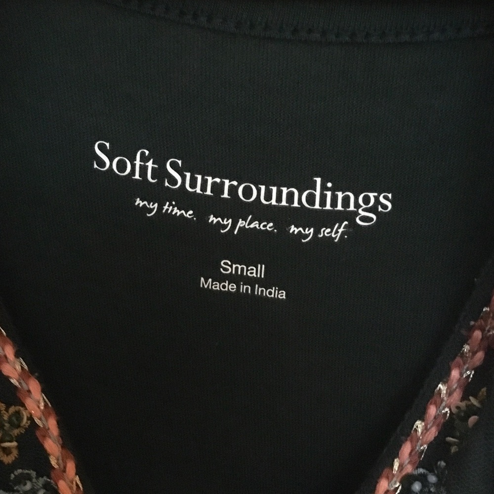 Soft Surroundings Multicolor Patterned Tunic - image 3